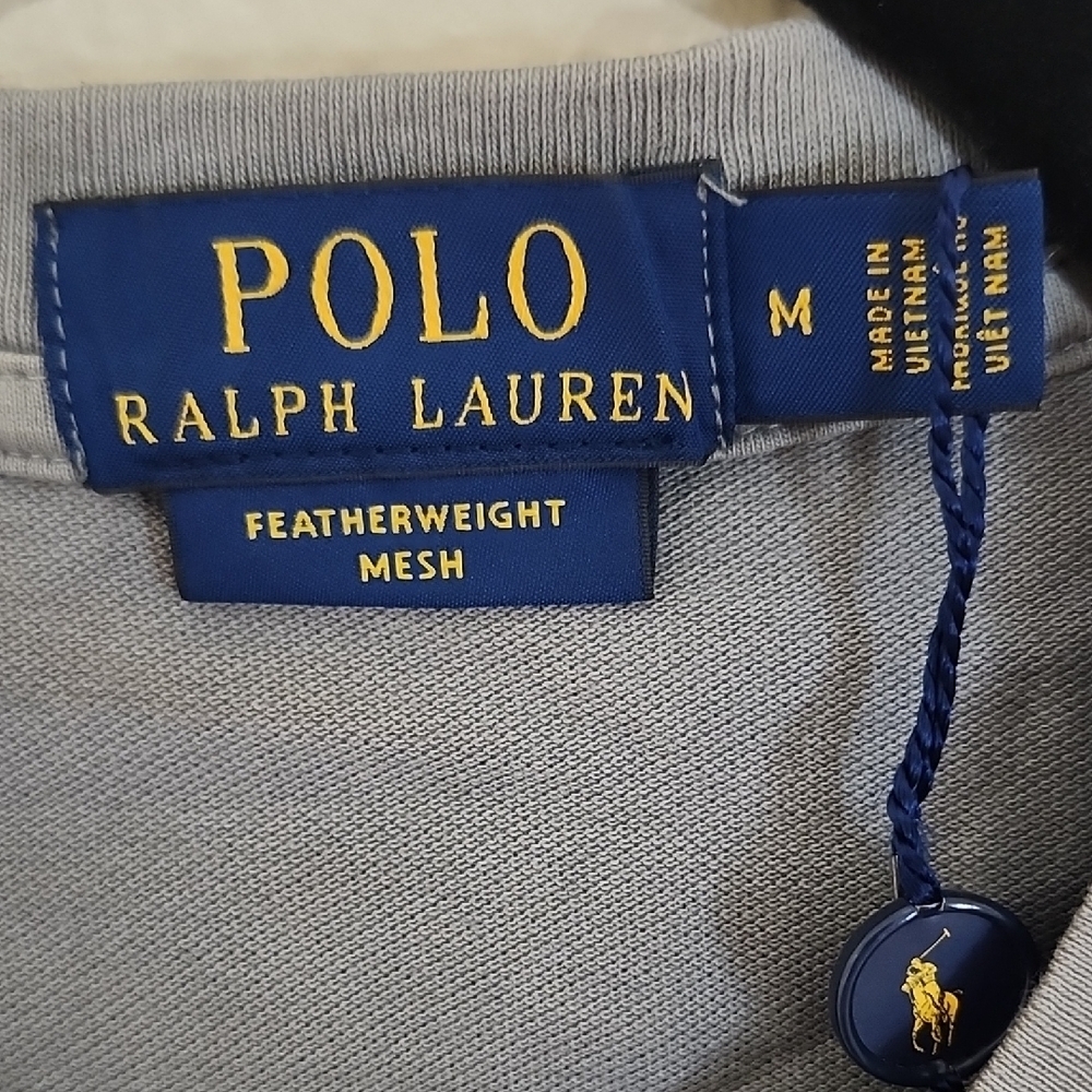 Polo by Ralph Lauren Gray Short Sleeve Tee - Picture 2 of 6
